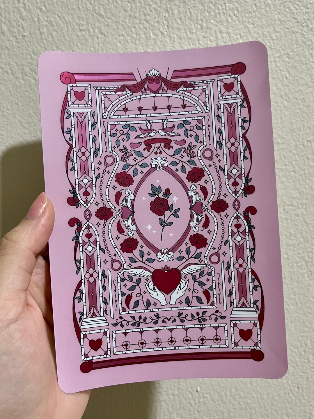 Customer photo review of Sugar & Spice - Kindle Sticker Insert