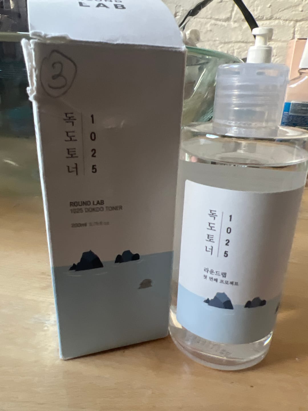 Customer photo review of Round Lab - Toner  - 1025 Dokdo Toner