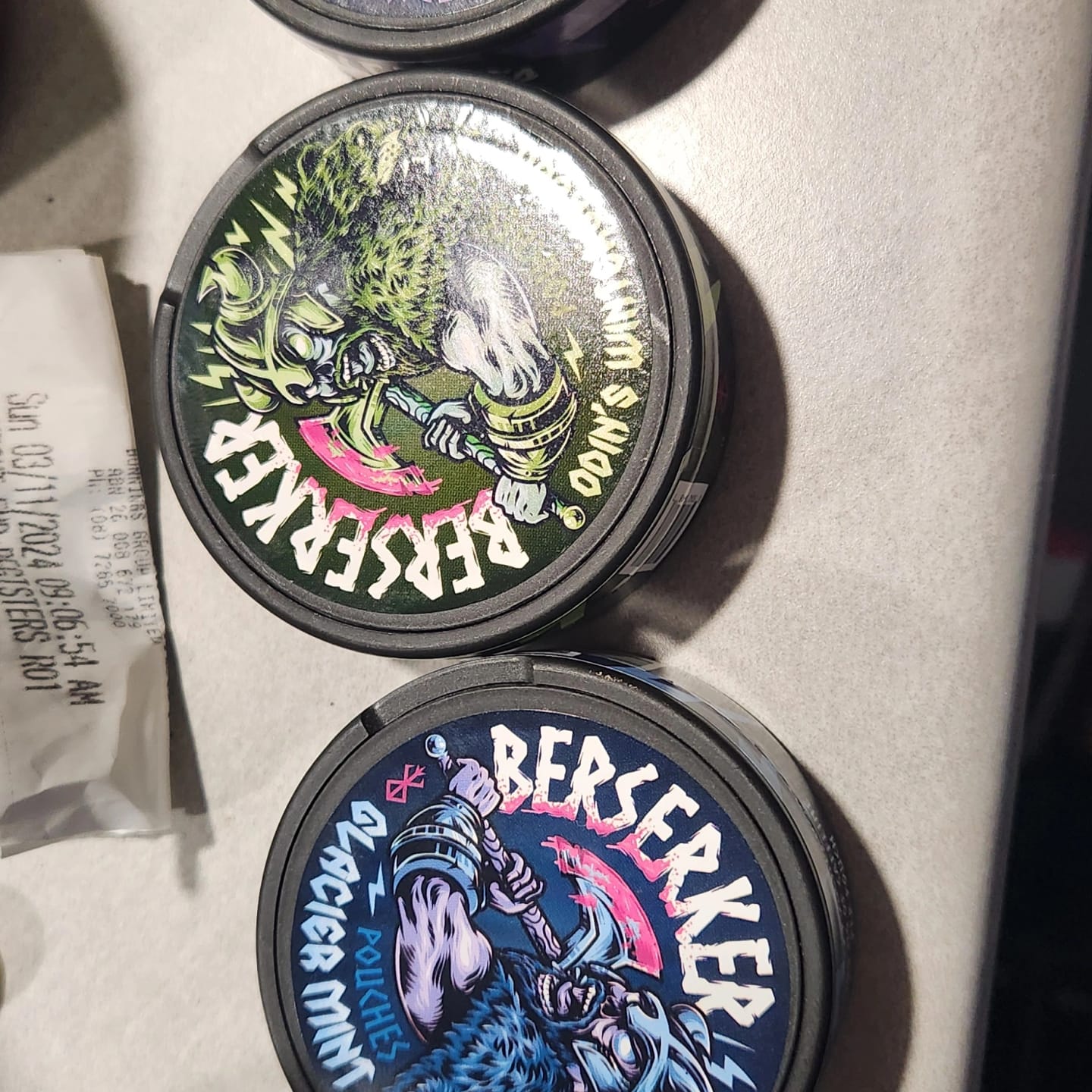 Customer photo review of BERSERKER - GLACIER MINT