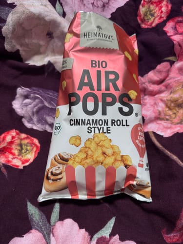 Customer photo review of Bio AirPops Cinnamon Roll Style