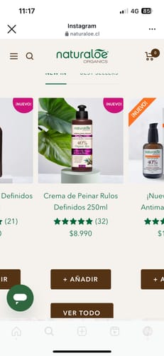 Customer photo review of Máscara Capilar Rulos Definidos 300ml
