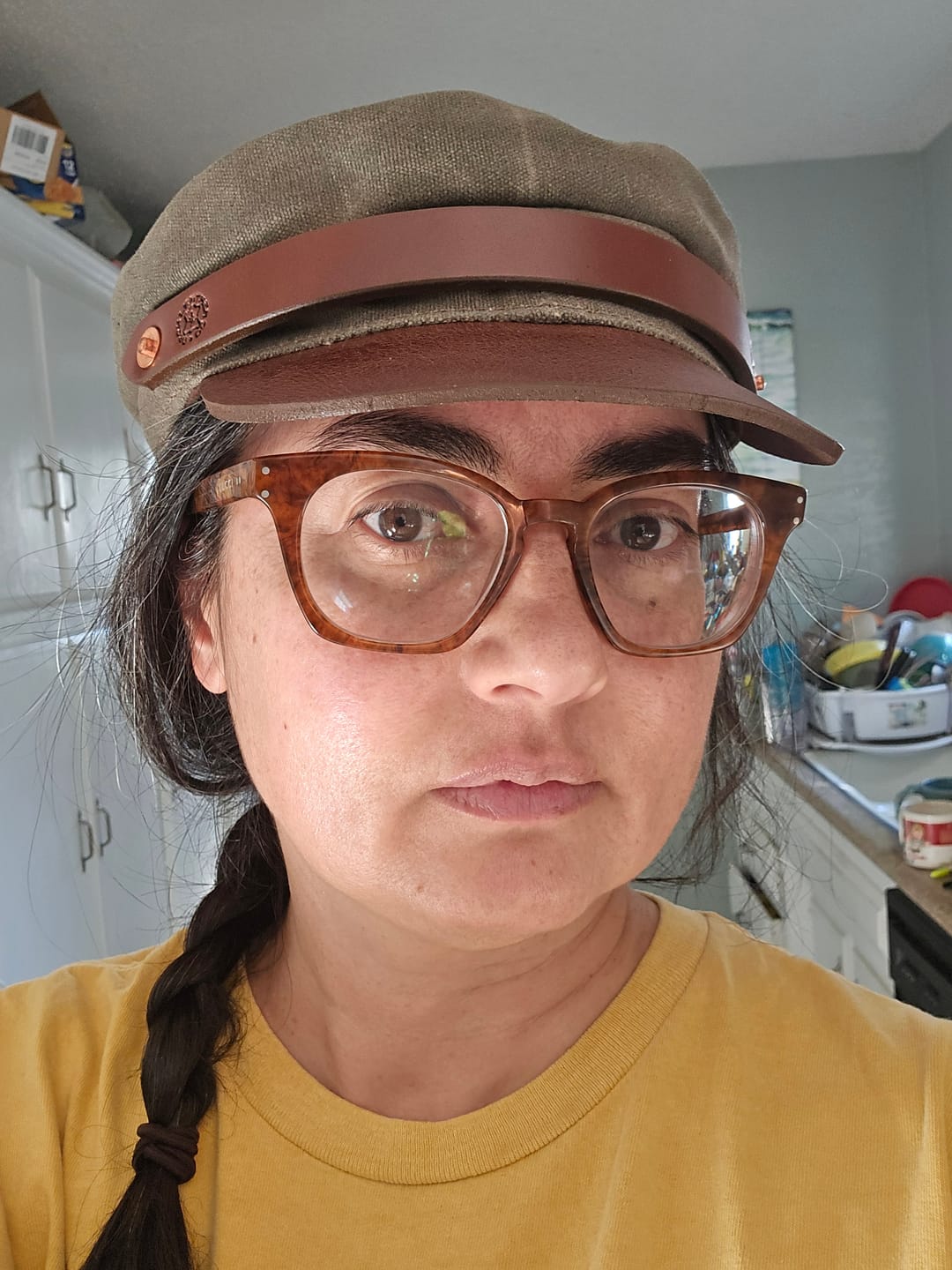 Customer photo review of Proletariat Hat