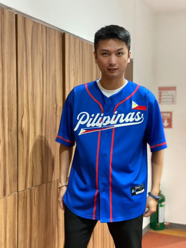 Customer photo review of Philippines Custom Baseball Jersey
