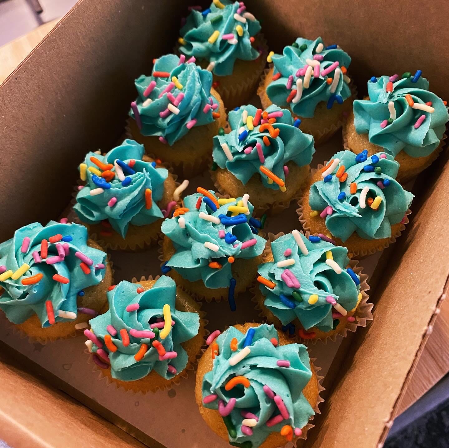 Customer photo review of Vanilla Cupcakes