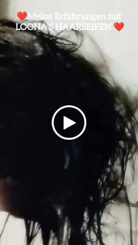 Customer video review of 15% Herbal-Love Haarseife (Haarwachstum & Haarglanz)