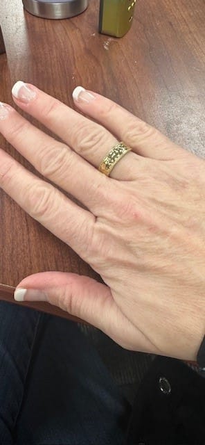 Customer photo review of Regalia Ring
