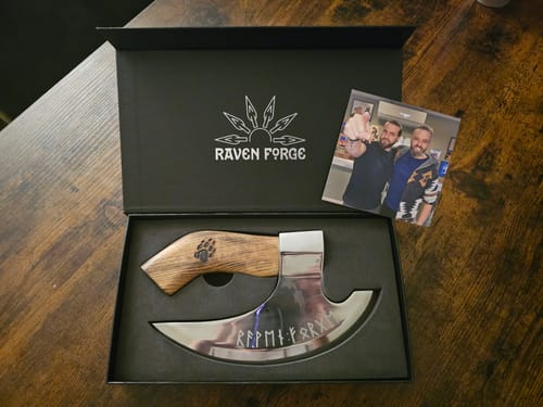 Customer photo review of The Original Pizza Axe