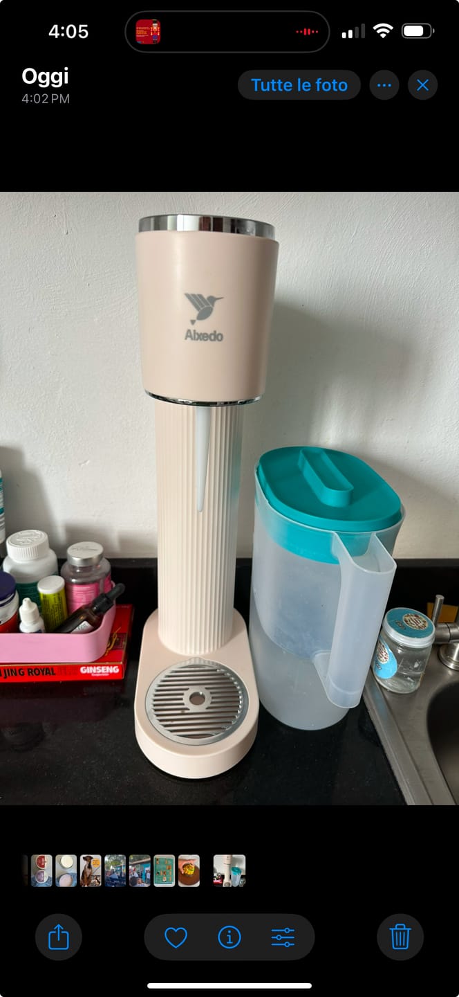 Customer photo review of ALXfizz Style - Gasificador De Agua