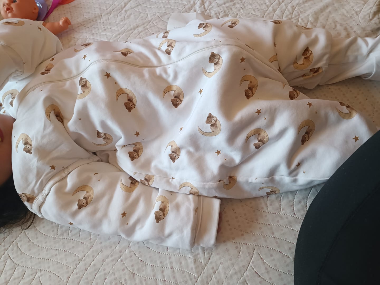 Customer photo review of Schlafsack mit Füßen 2.5 TOG