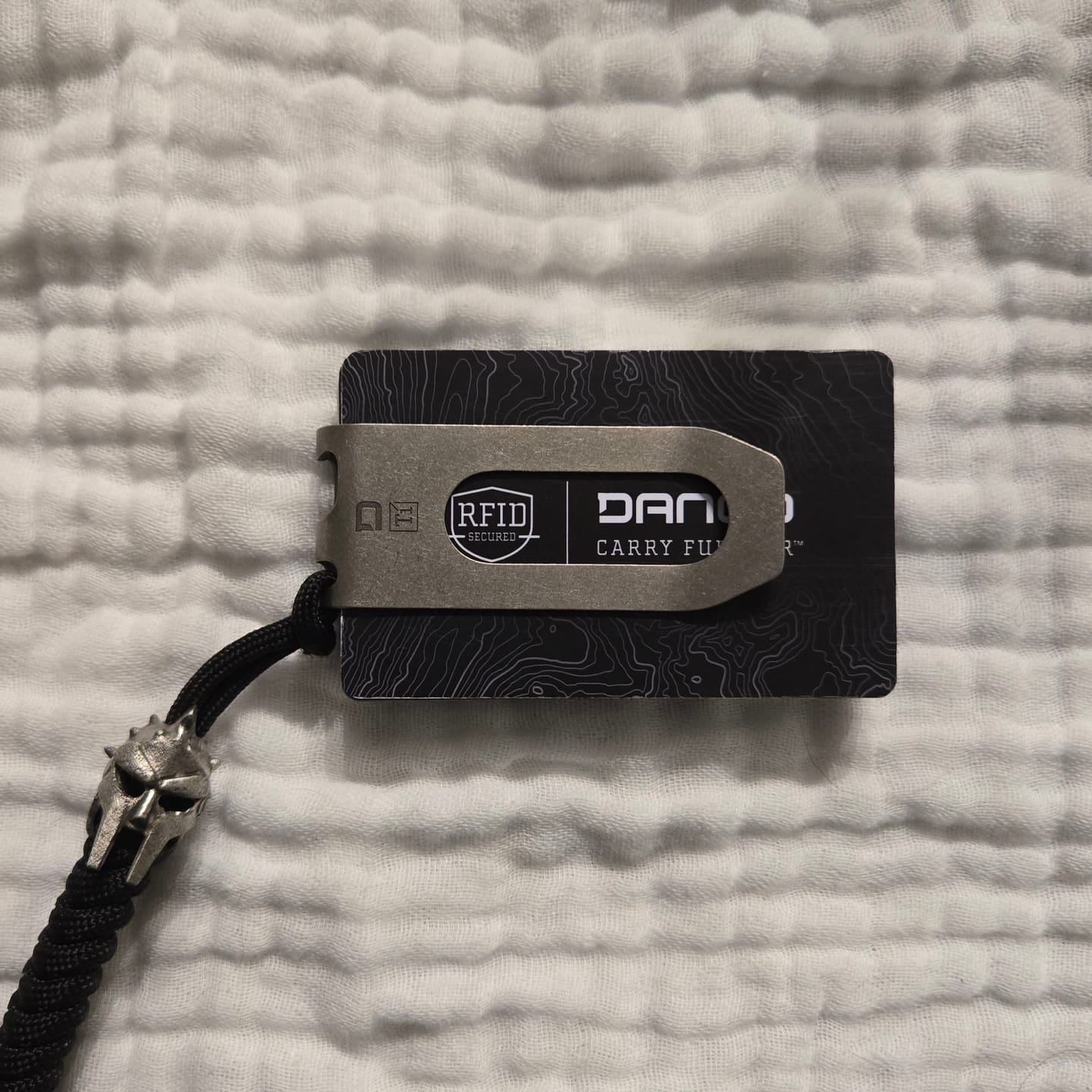 Customer photo review of MC02 TITANIUM MONEY CLIP