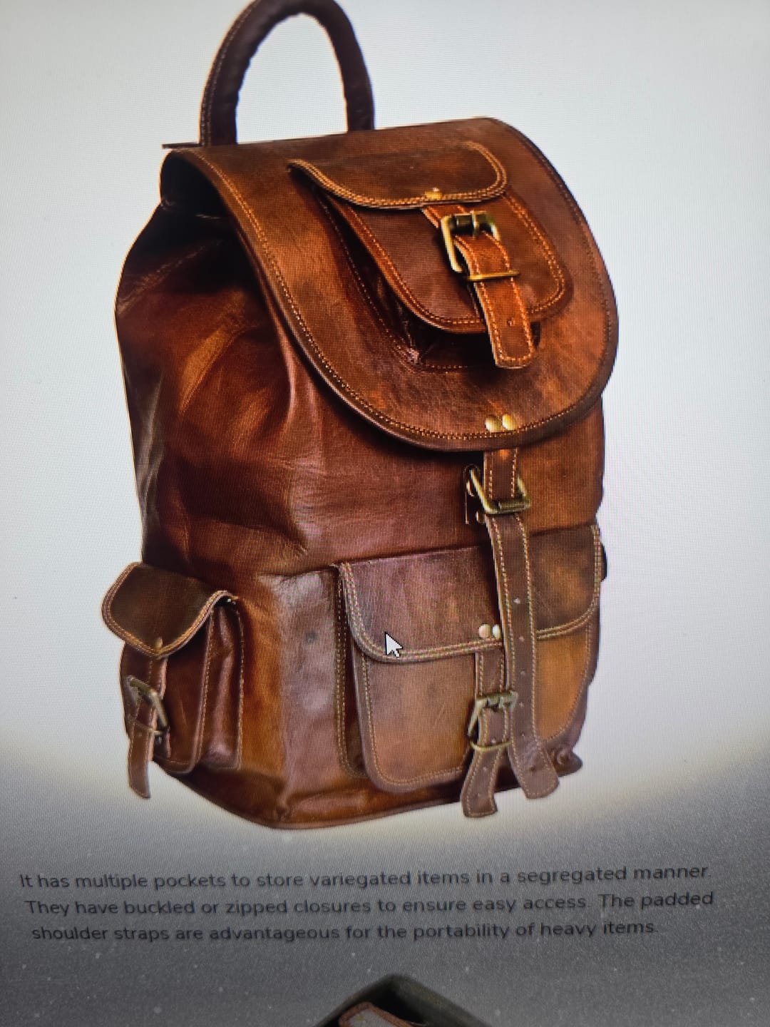 Customer photo review of BOGO: 'The Outdoor Hiking Backpack + FREE Journal