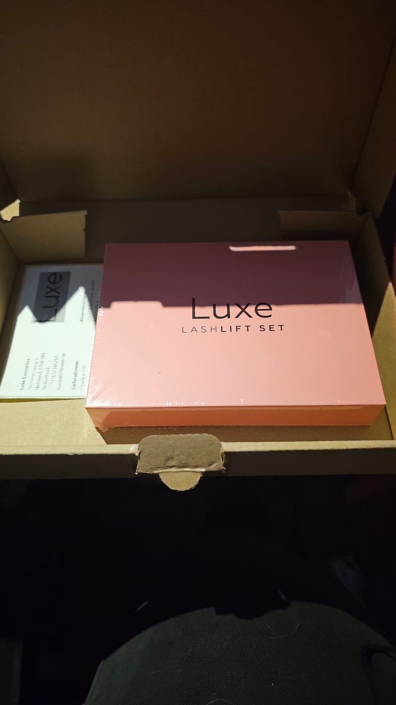 Customer photo review of Luxe Wimpernlifting Set (Kaufe 1 und erhalte 1 gratis dazu)