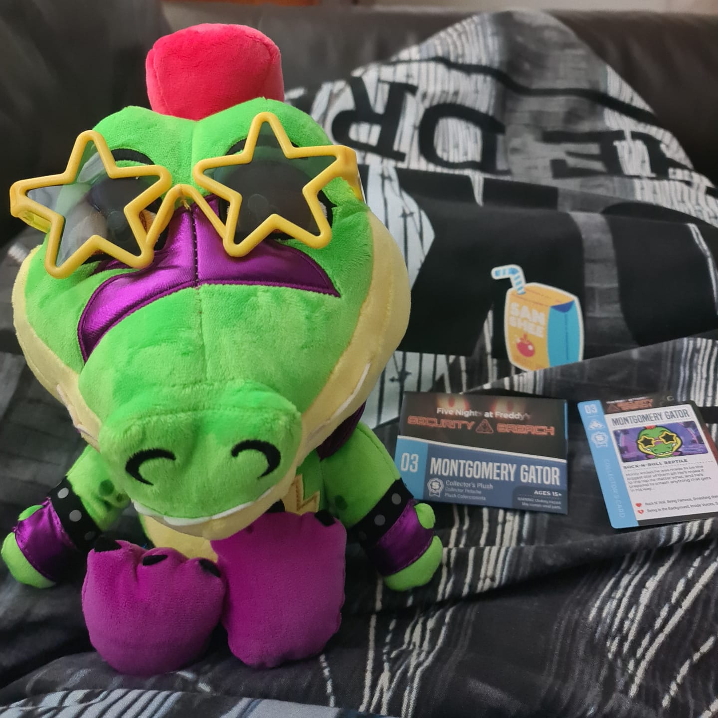Customer photo review of Five Nights at Freddy's - Montgomery Gator Collector's Plush