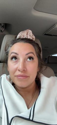 Customer photo review of FEATHER Self-adhesive  Cluster Lashes