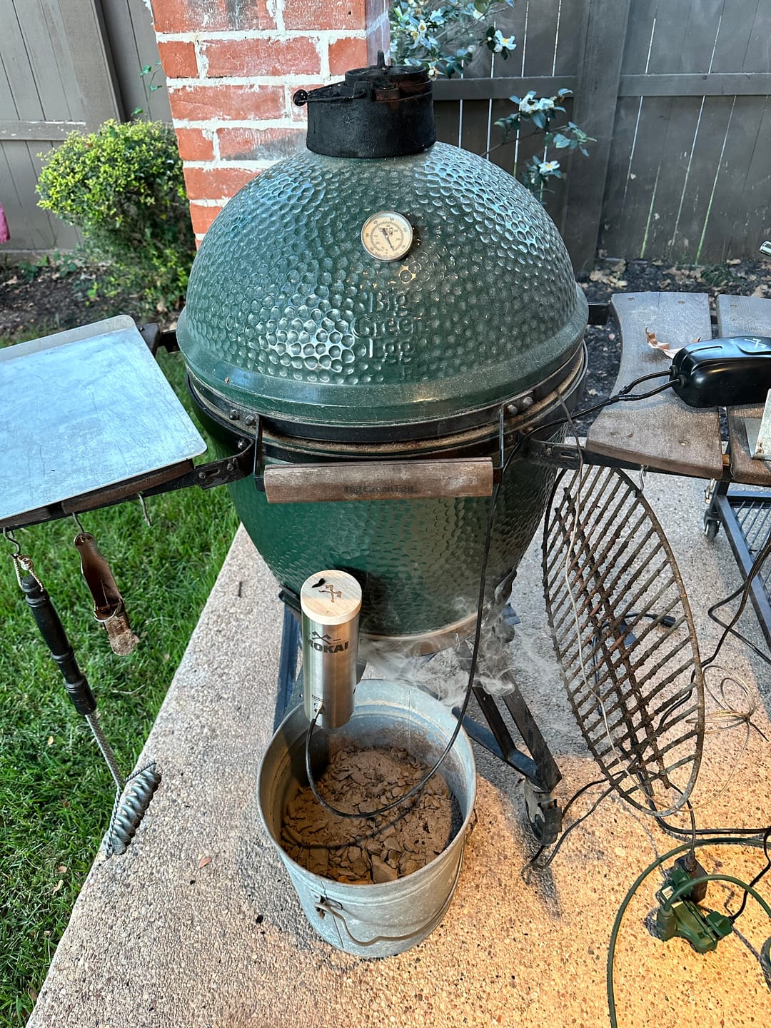 Customer photo review of Smokai Ceramic Grill Starter Kit