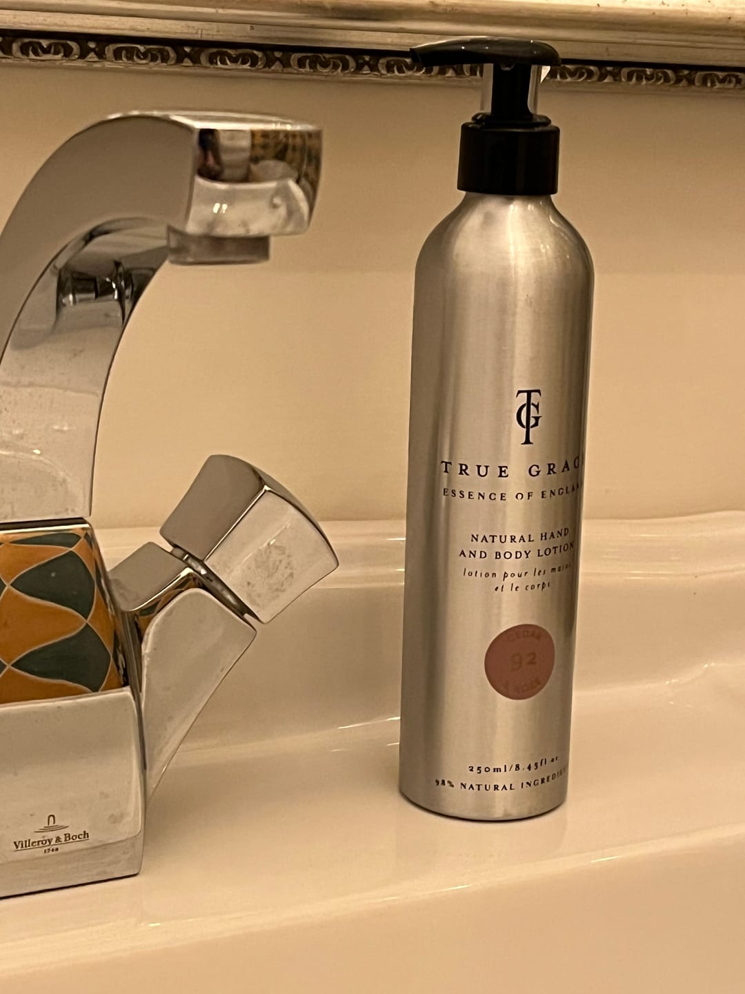 Customer photo review of Cedar & Rose Hand & Body Lotion