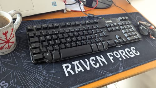 Customer photo review of Raven Forge Ultra-Wide Mat