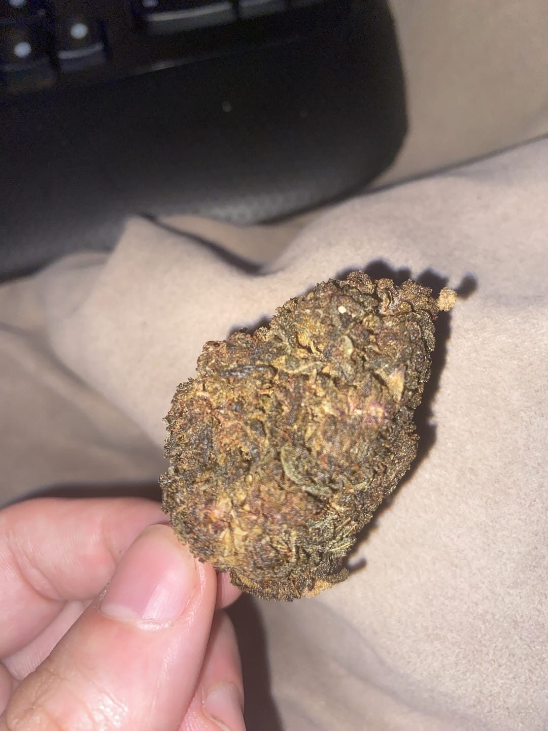 Customer photo review of THCA FLOWER – SNOW CAPS 7G