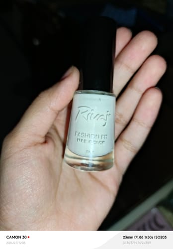 Customer photo review of Rivaj Fashion Fit Nail Color