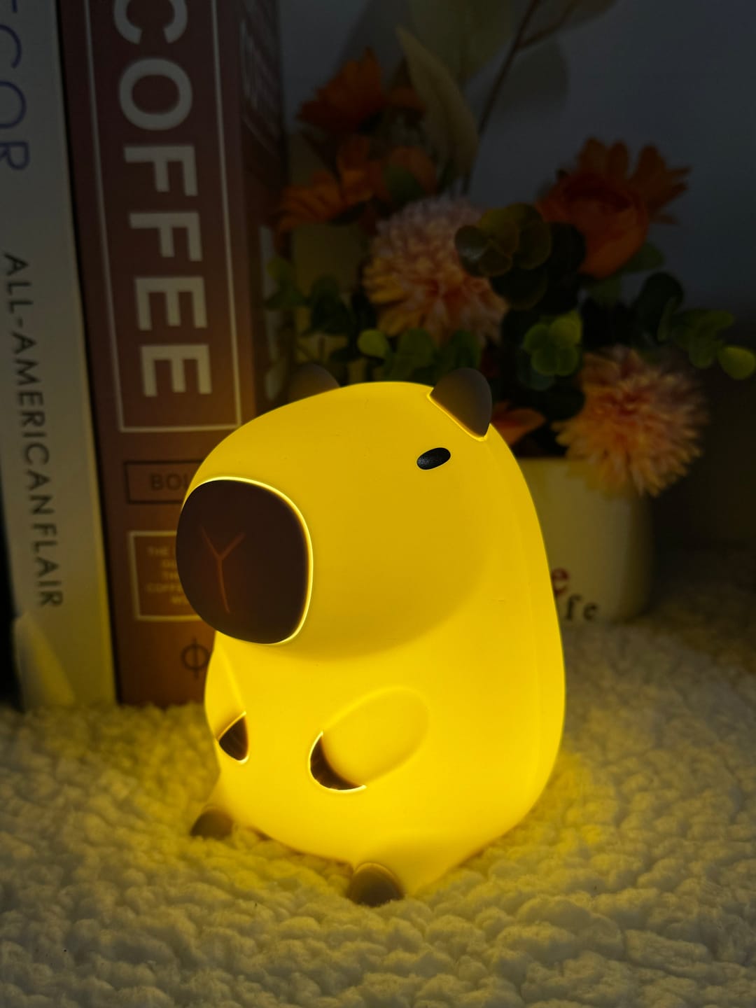 Customer photo review of MeWaii® Capybara Squishy Night Light - Perfect Gift 🎁