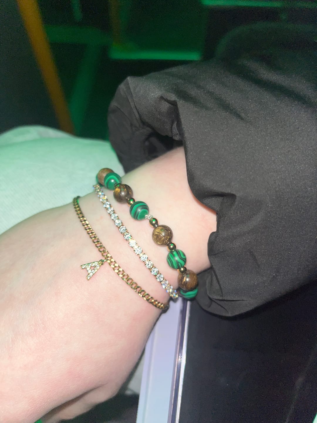 Customer photo review of FabuLove Gemstone Bracelet Kit