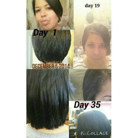 Customer photo review of Healthy Hair Vitamins