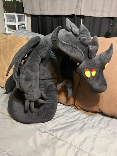 Customer photo review of Turn Kid's Drawings into Plushies