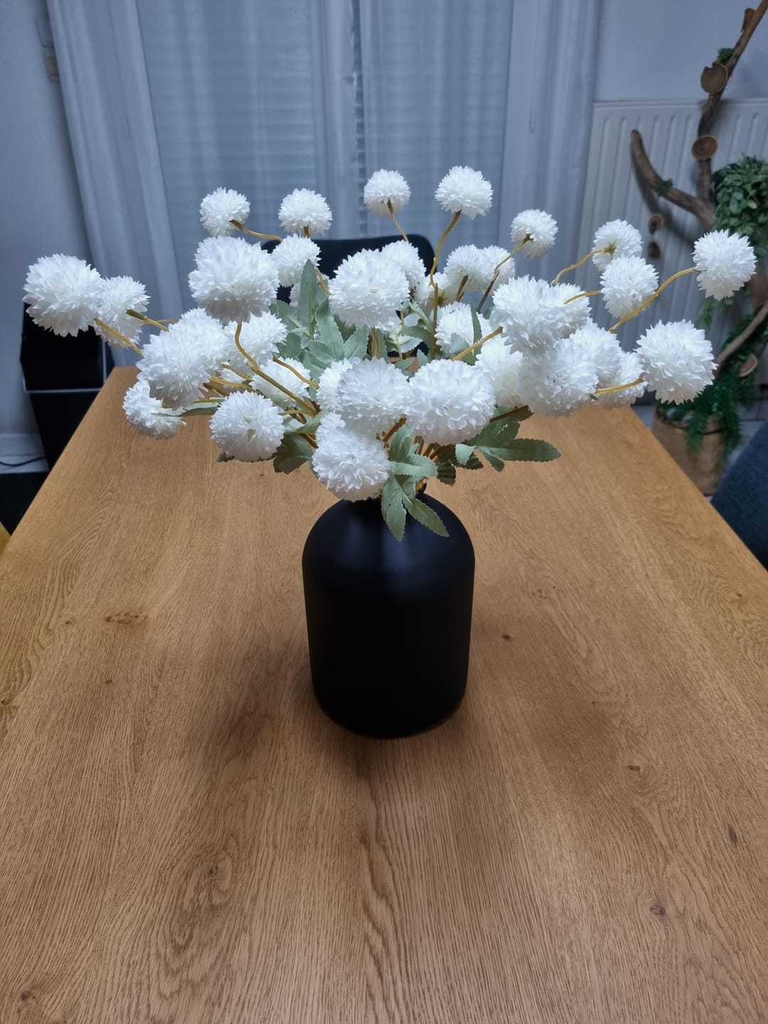 Customer photo review of Zijden Kiku Bloemen - Wit