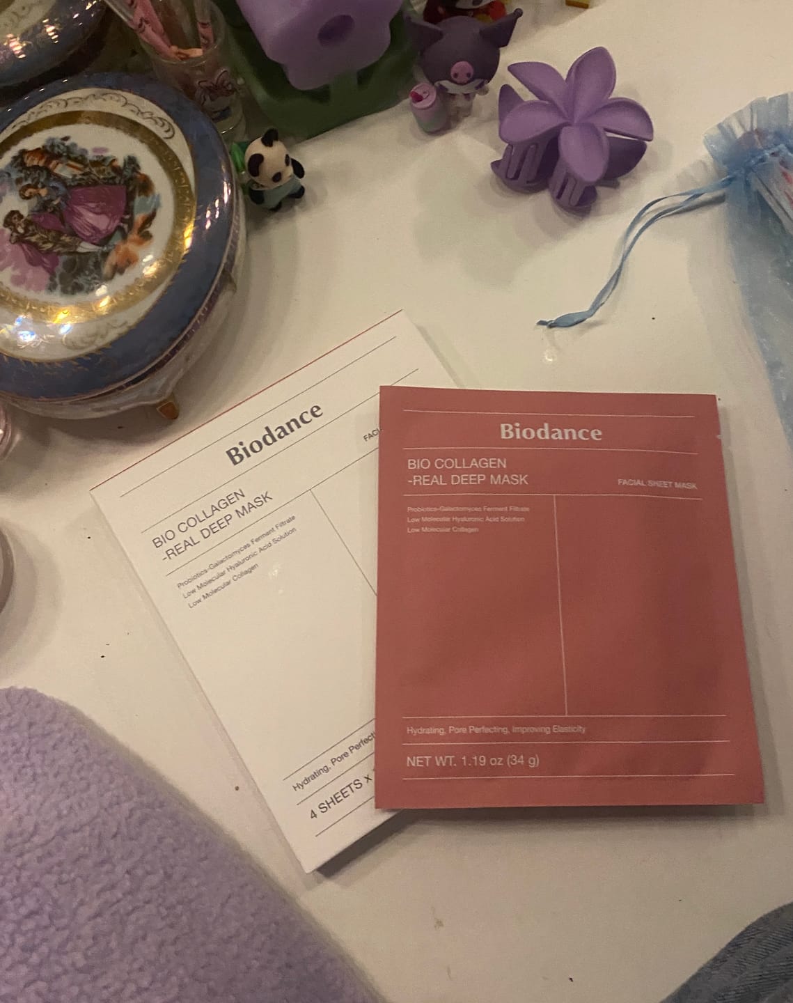 Customer photo review of Biodance Bio-Collagen Real Deep Mask