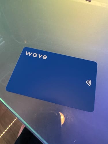 Customer photo review of Wave NFC Business Card