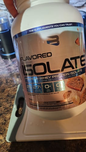 Customer photo review of Believe - Flavored Isolate 775g