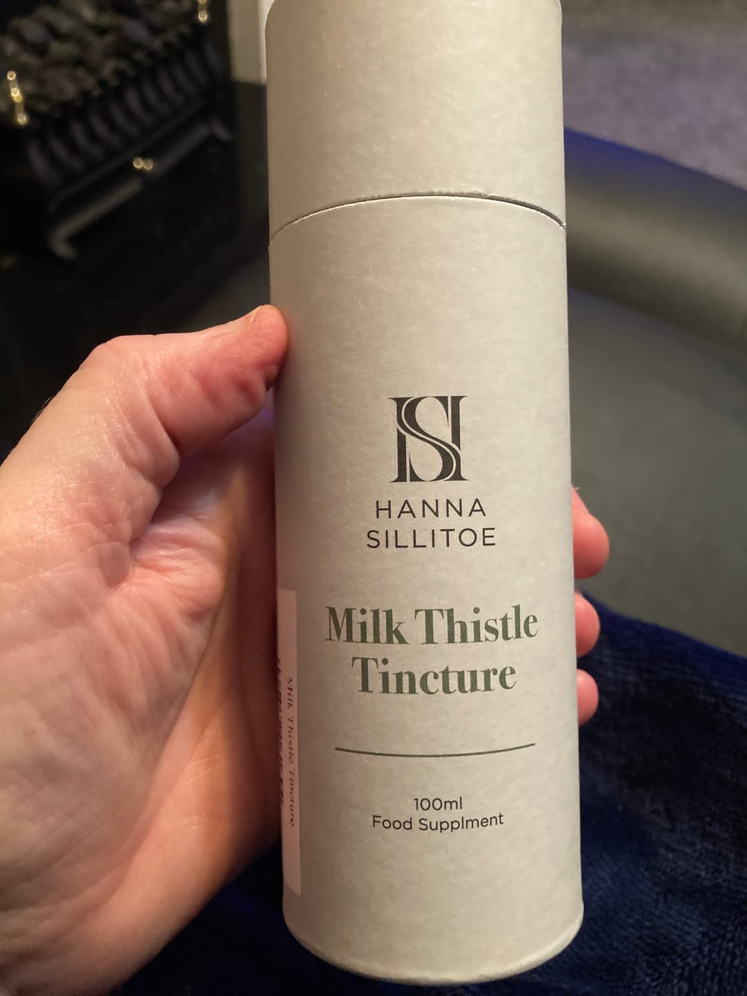 Customer photo review of Milk Thistle Tincture