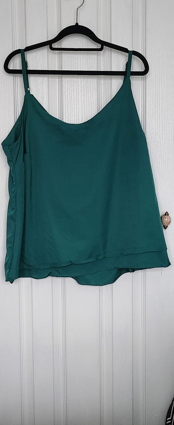 Customer photo review of Plain Smooth Crepe Polyester Fabric