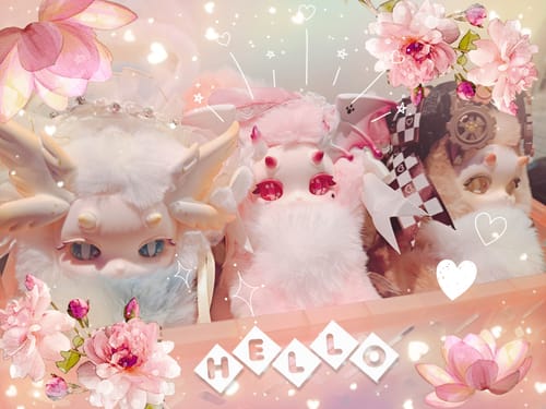 Customer photo review of Cat-Loong Fantasy Magic Academy Series Plush Blind Box