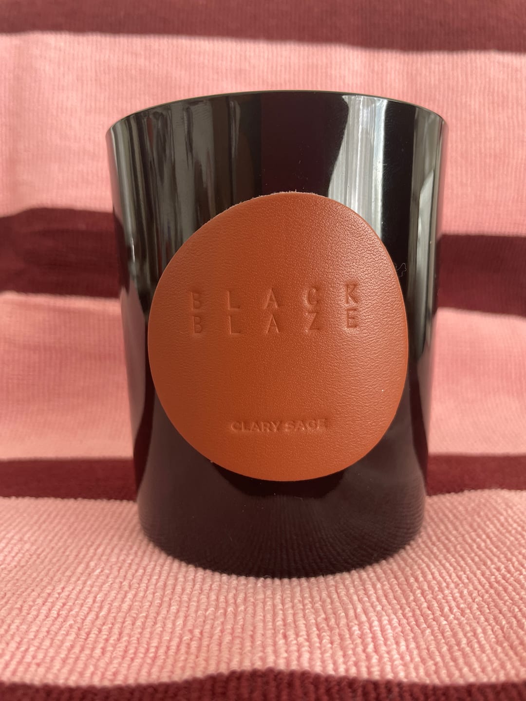 Customer photo review of Clary Sage Scented Candle