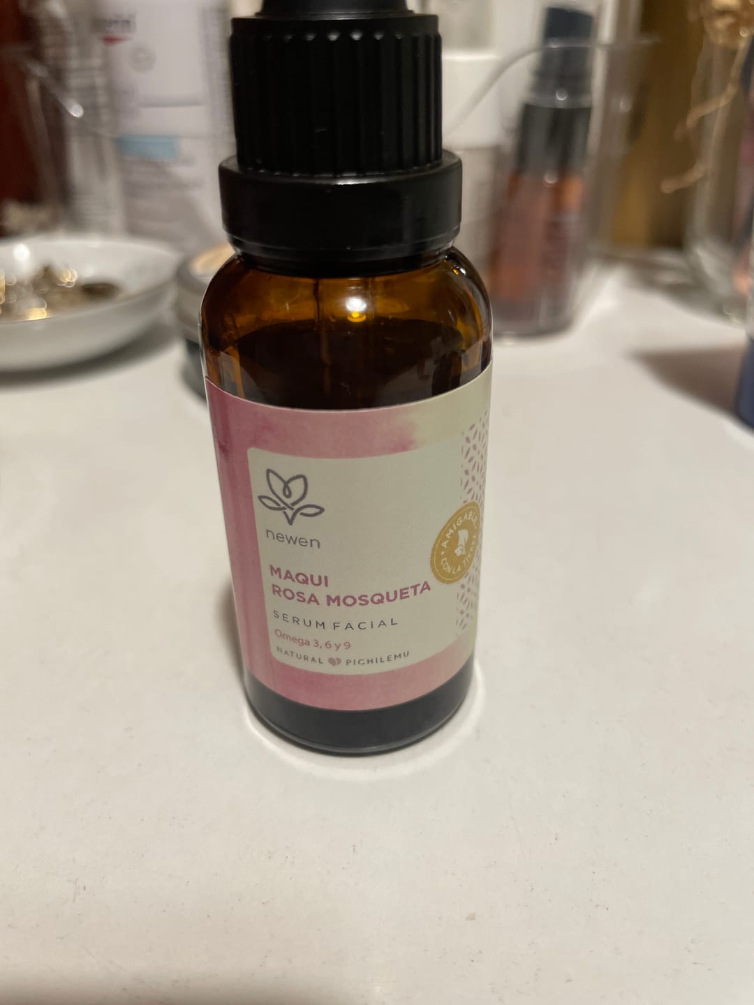 Customer photo review of Serum Facial Regenerador