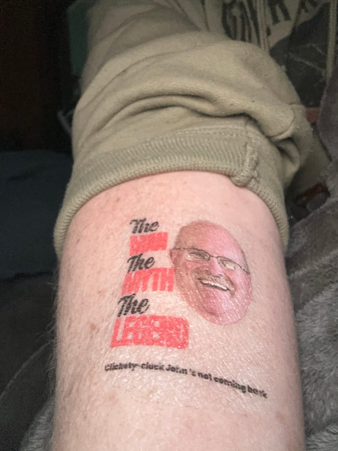 Customer photo review of The Man, The Myth, The Legend