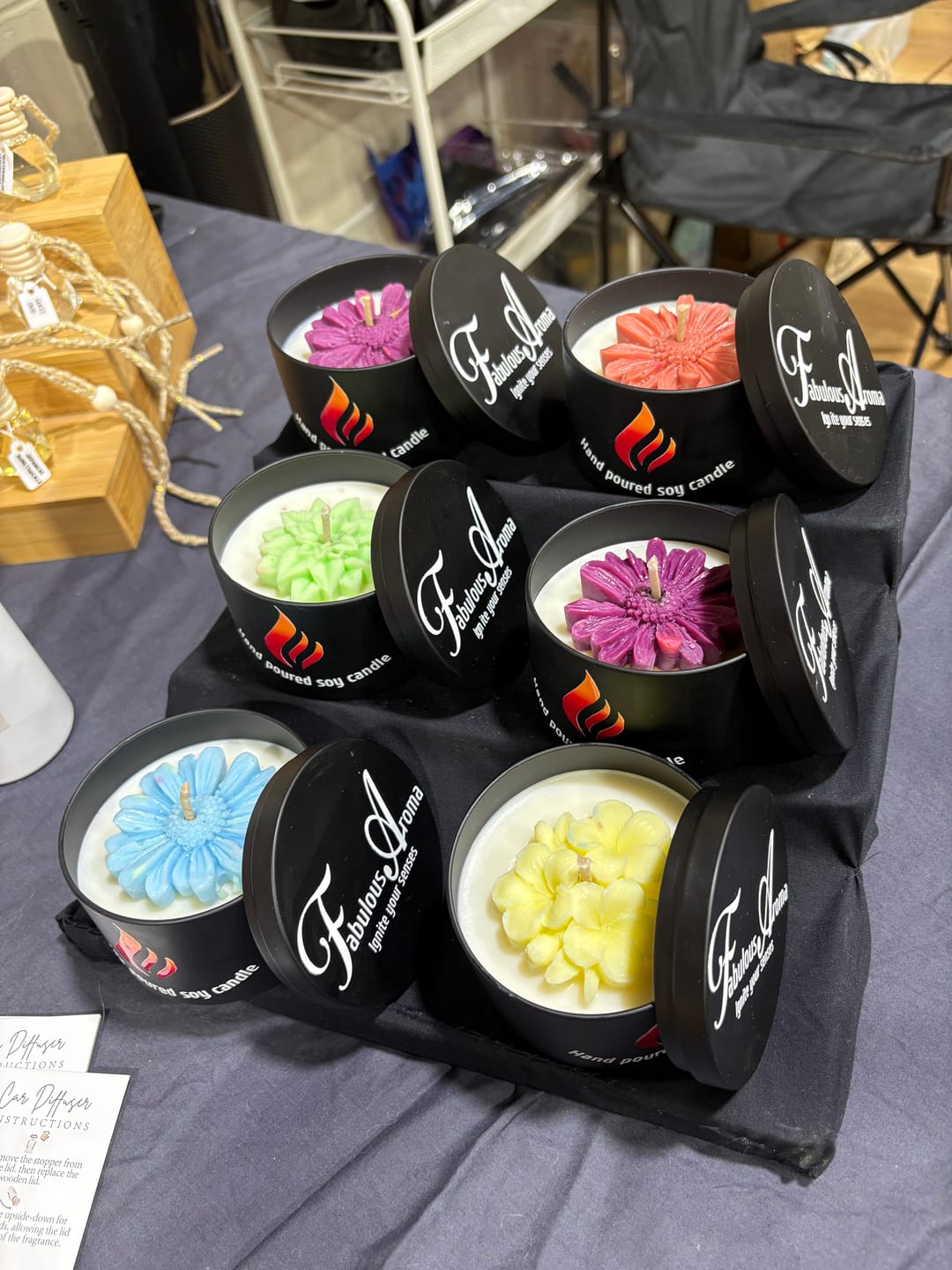 Customer photo review of PRE ORDER - Cosmo Candle Tins (230ml)