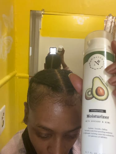 Customer photo review of Hydrating Shampoo