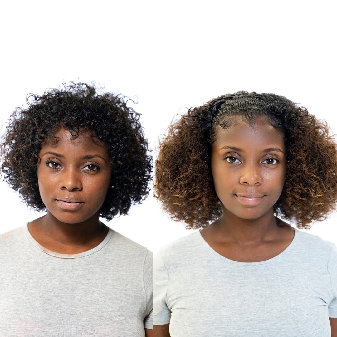 Customer photo review of Healthy Hair Vitamins