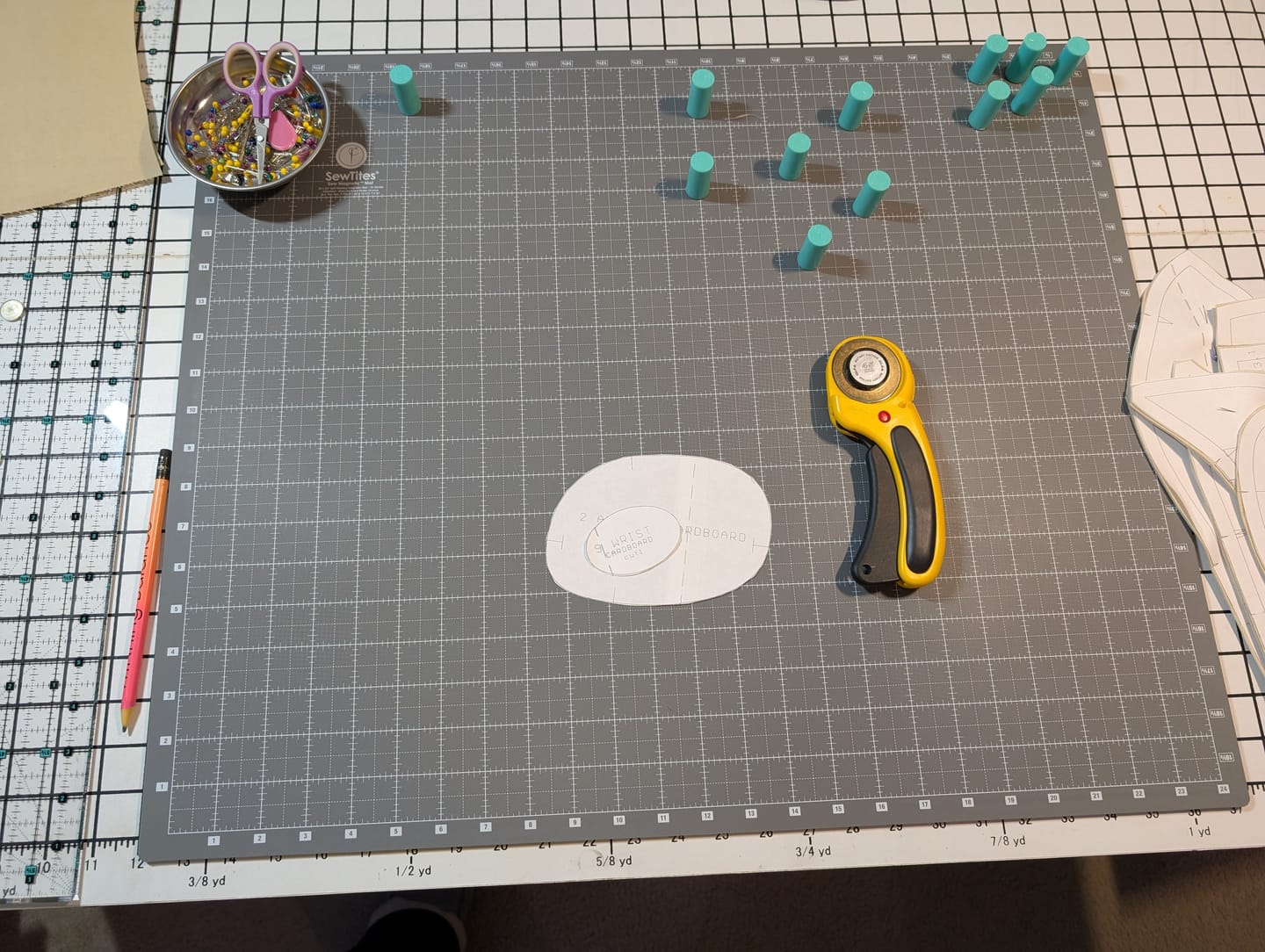 Customer photo review of Sew Magnetic Cutting System by SewTites