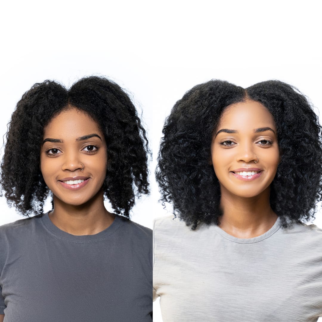 Customer photo review of Healthy Hair Vitamins