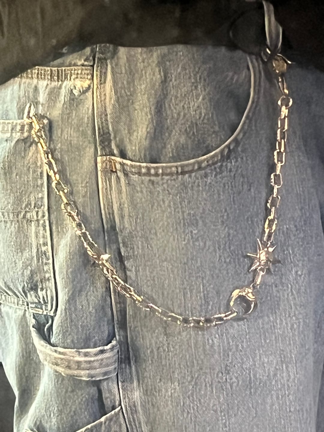 Customer photo review of ASTROLOGY WALLET CHAIN