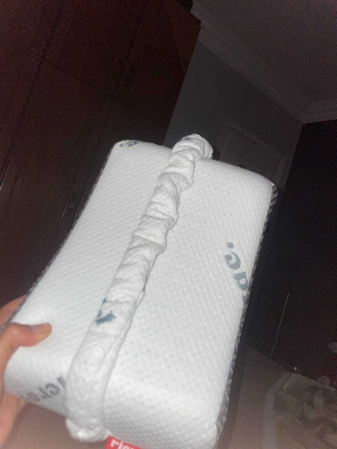 Customer photo review of Knee Pillow- Raspy