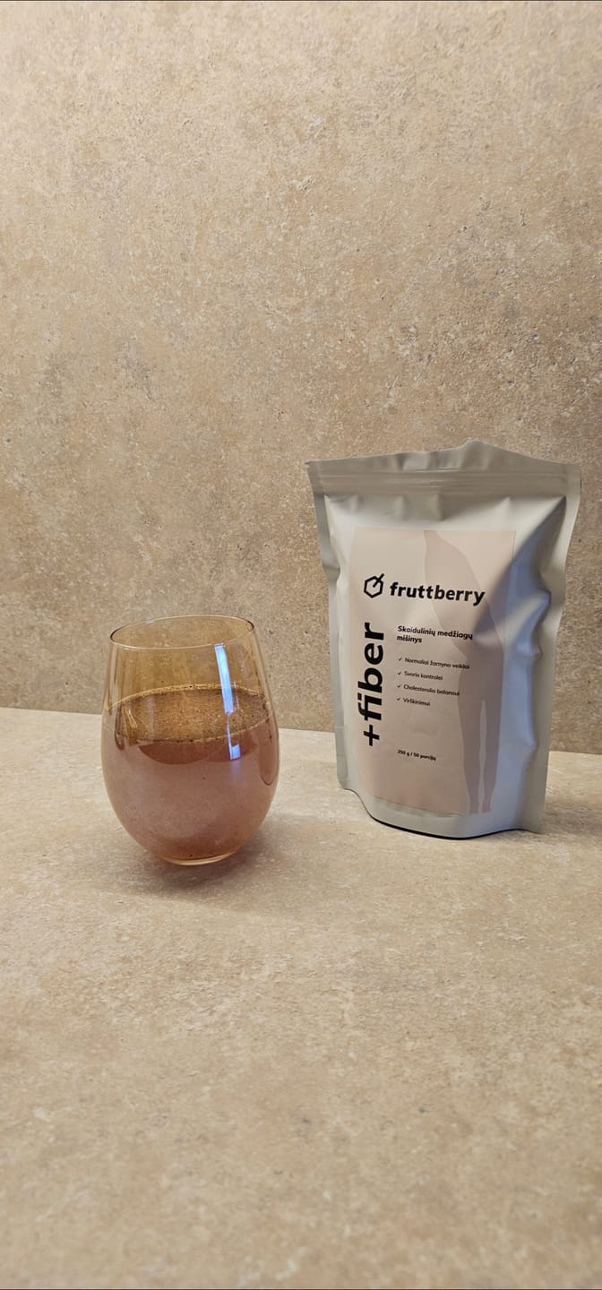 Customer photo review of Maisto papildas fruttberry +fiber skaidulų mišinys su uogomis, 250 g