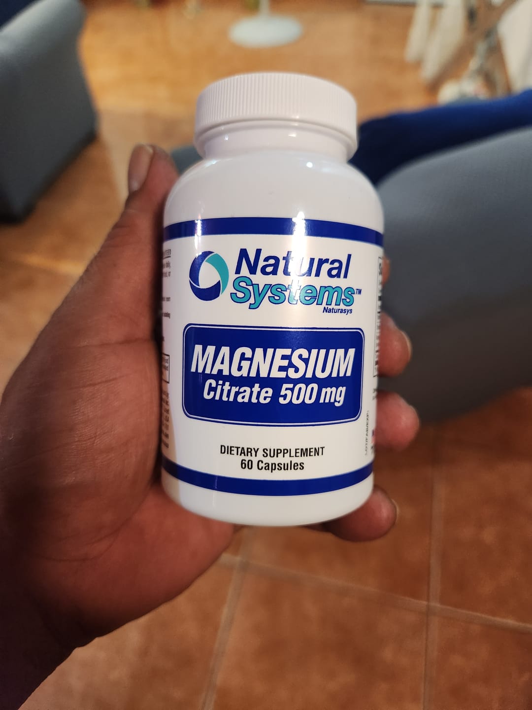 Customer photo review of Complejo de Citrato de Magnesio - 500 mg