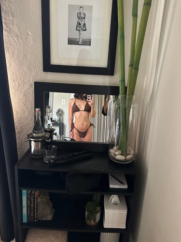 Customer photo review of Brazil Top - Chestnut Brown