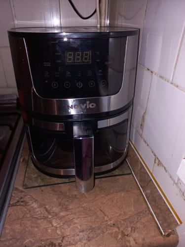 Customer photo review of Air Fryer Novio Grill & Fry