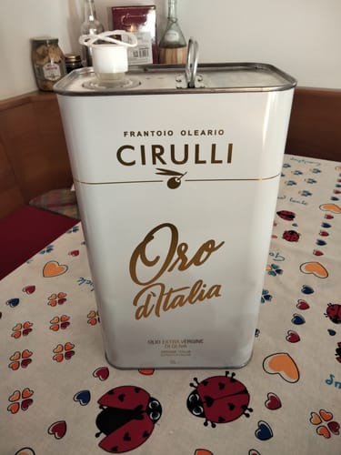 Customer photo review of 2 lattine di olio extravergine di oliva • 2 X 3 Litri