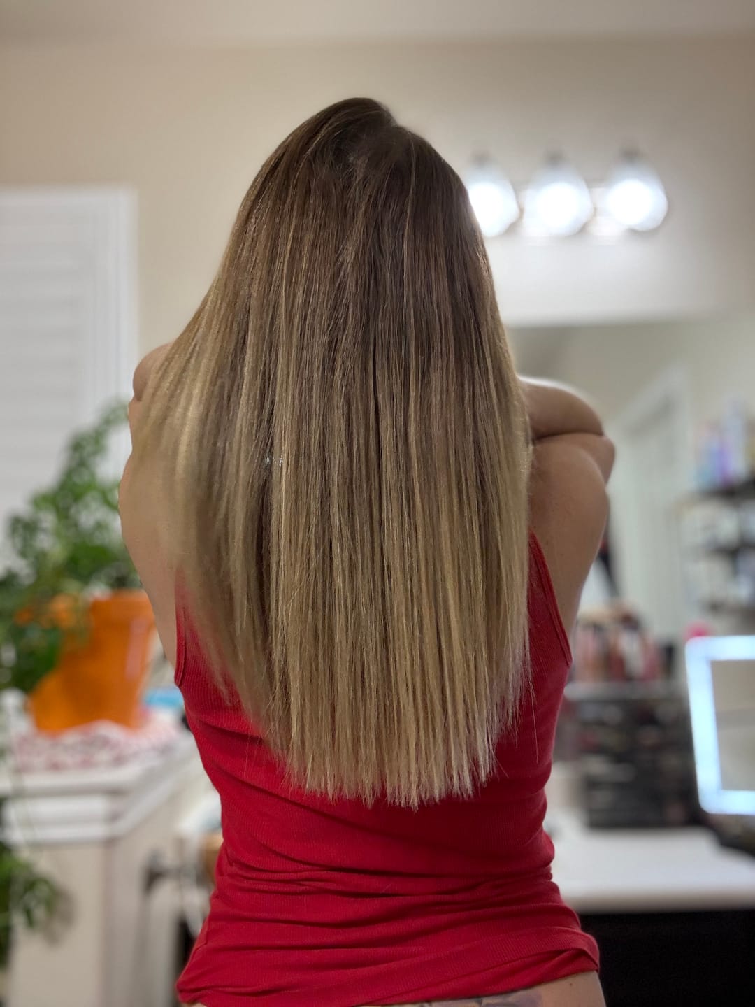 Customer photo review of Conditioner Hair Bar Hidden Waterfall™ Sweet-Musk Scented *All Hair Types*
